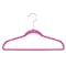 Simplify Kids Velvet Hangers in Pink, 25PK 3224-PINK - alternate 6
